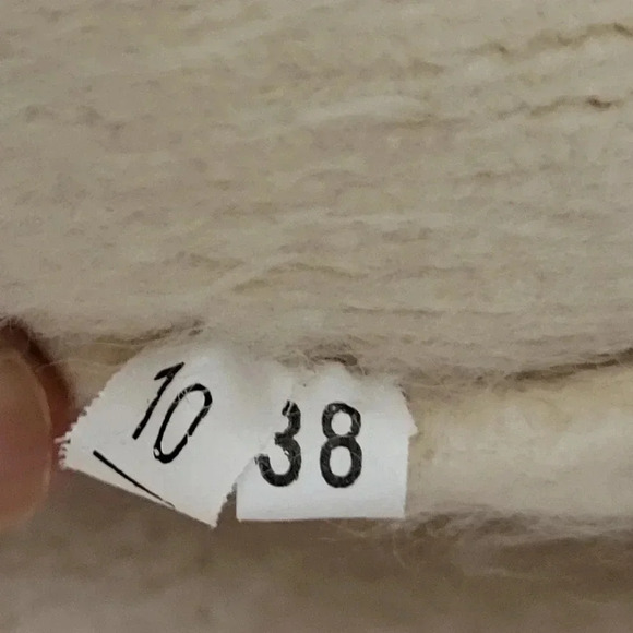 Unbranded Open Front Thick Soft Neutral Color Minimalist Midi Length Coat - Picture 9 of 9